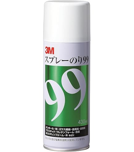Amazon | 3M スプレーのり 77 430ml S/N 77 | スプレーのり | 文房具