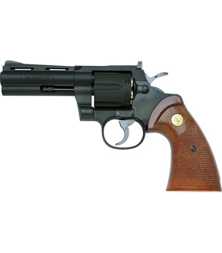 Amazon.co.jp: Tanaka Colt Python .357 Magnum 6 Inch R Model, Steel
