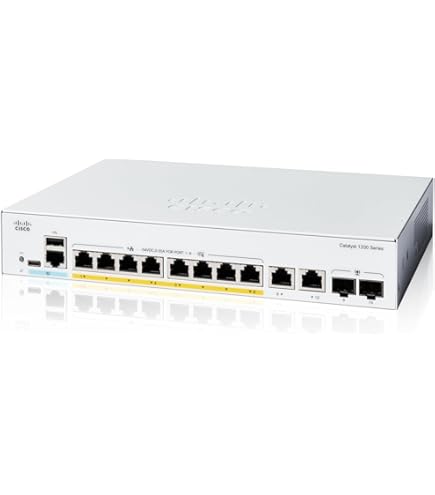 Amazon | CISCO Catalyst 3560-8PC-S マルチレイヤ イーサネット PoE