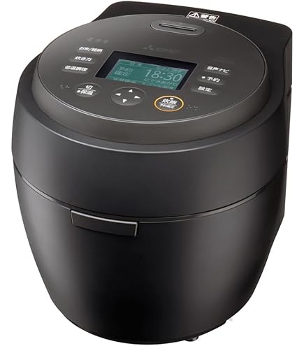 Amazon | 三菱電機 炊飯器 5.5合 IH式 日本製 本炭釜 紬(つむぎ) 50