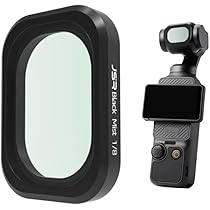 Amazon | Osmo Pocket 3 フィルターDJI Pocket 3 対応 Black Mist 1/8