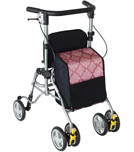 Amazon | シンフォニー SP スリム 花柄紺 | 島製作所 | シルバーカー