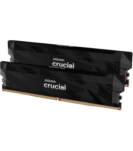 Crucial Pro DDR5 RAM 32GB Kit (2x16GB) CL36 6000MHz, Overclocking