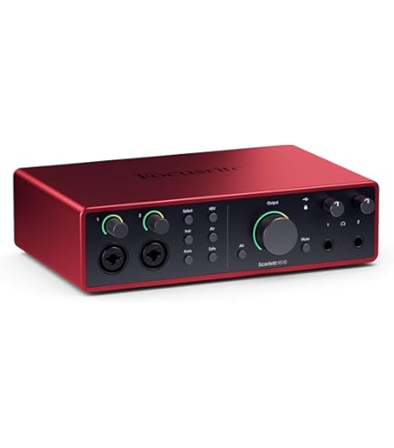 Amazon.co.jp: Focusrite Scarlett Solo 第4世代 USBオーディオ