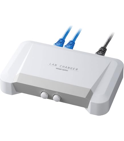 Amazon.co.jp: サンワサプライ(Sanwa Supply) LAN切替器(2回路) SW