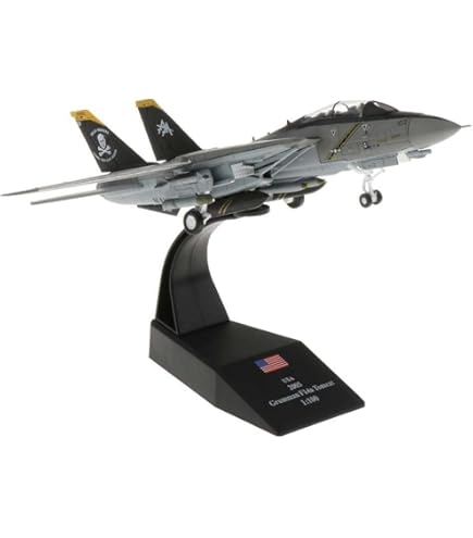 Amazon | 1/100 アメリカ F-14トムキャット 戦闘機 ダイキャスト