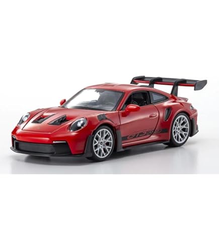 Amazon | Maisto 1/18 ポルシェ 911 GT3 2022 レッド 完成品