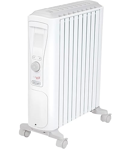Amazon | DeLonghi オイルラジエターヒーター F字型フィン11枚 【4～10
