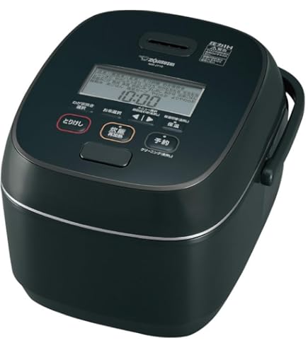 Amazon | 象印マホービン 炊飯器 1升 ブラック NW-JX18-BA | 象印