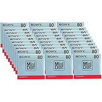 Amazon | SONY 録音用ミニディスク MD 80分 30枚セット MDW80T | Sony