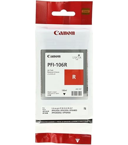 Amazon.co.jp: Canon 純正インクタンク イエロー PFI-106Y 6624B001