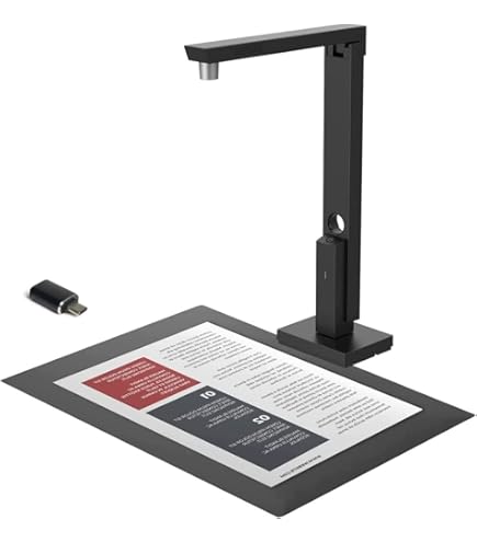 Amazon | CZUR ET18 Pro (USB) ブックスキャナー 電子帳簿保存法対応