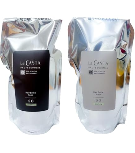 Amazon | ラ・カスタ プロ ヘアエステ ソープME 600ml・マスクME 600g