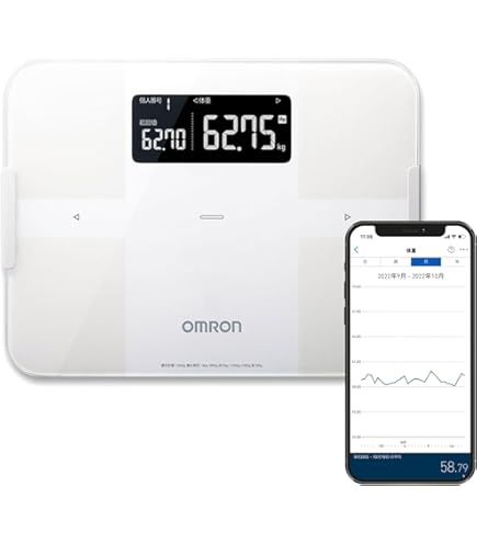 Amazon.co.jp: KRD-508T-BK(ブラック) 体重体組成計 カラダスキャン