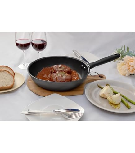 Amazon｜マイヤー(Meyer) サークルパン 26cm 蓋付 アルミニウム合金 IH