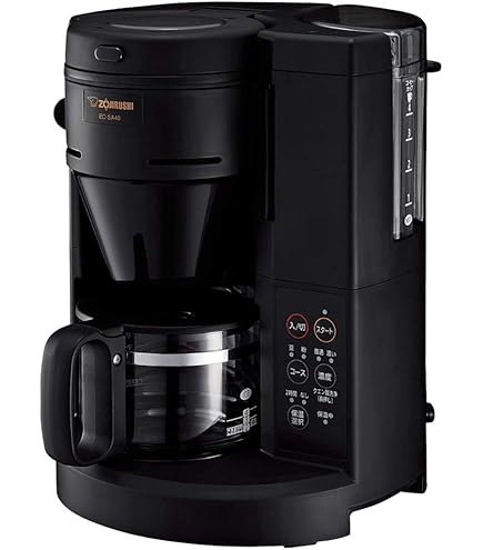 Amazon | 象印 コーヒーメーカー 全自動 540ml/4杯用 珈琲通 ブラック