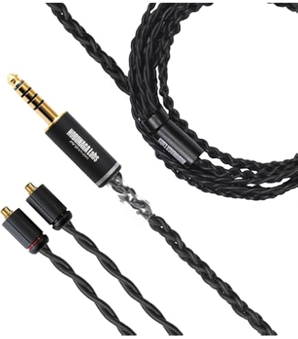 Amazon | onso 05 3.5(3極)-Pentaconn ear(L/R) イヤホンケーブル 1.2m