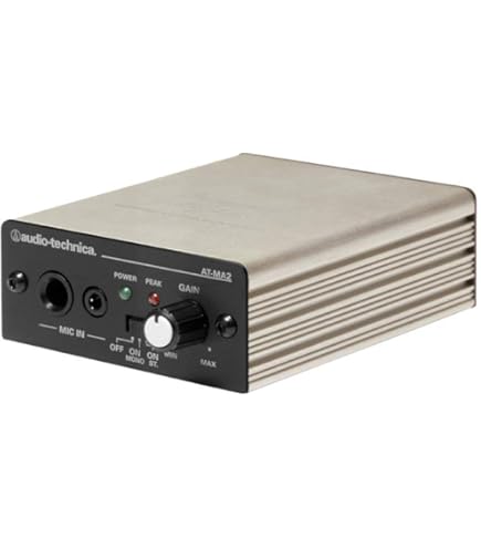 Amazon.co.jp: Audio Technica VP-01 SLICK FLY Microphone Preamp
