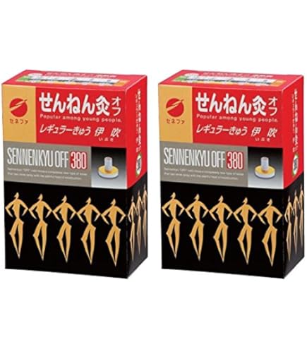 Amazon.co.jp: せんねん灸オフ伊吹 380点入 : ドラッグストア
