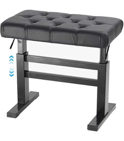 Amazon | スペインHIDRAU（イドラウ）社製 ピアノ椅子 モデルBM44H