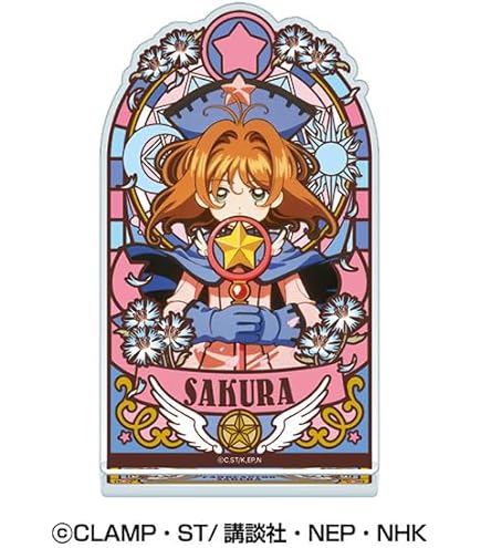 Amazon.co.jp: カードキャプターさくら ステンドグラス風アクリル