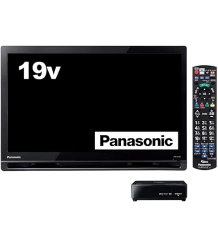Amazon | パナソニック 19V型 ハイビジョン ポータブル 液晶テレビ