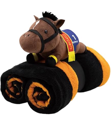 Amazon.co.jp: ミドルサイズ ステイゴールド ぬいぐるみ グッズ 競馬