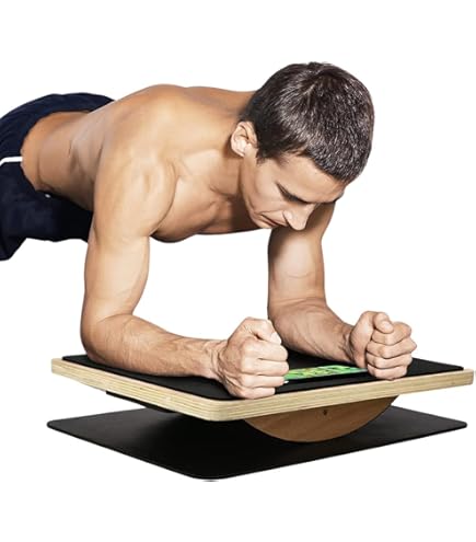 Amazon | ダンノ(DANNO) バランスボード2 ブラウン D5502 直径Ф50×高さ