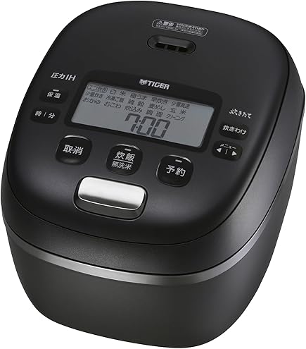 Amazon | JPI-S100-KT(スレートブラック) 圧力IHジャー炊飯器 5.5合