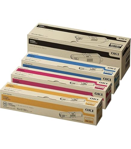 Amazon | OKI 【トナーカートリッジ イエロー (C301dn)】 TNR-C4JY1