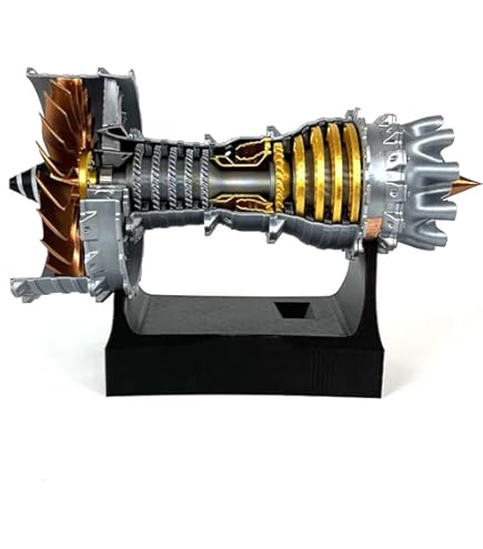 Amazon | エアバスA380 航空機 TR900 ターボファンエンジンモデル