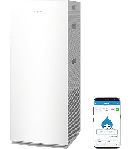 Amazon.co.jp: Daikin MCK70Y-W Humidifier Air Purifier PM2.5 PM2.5