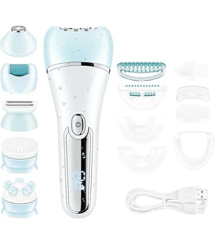 Amazon.co.jp: Panasonic Soie Body Epilator 2 Attachments, Silver
