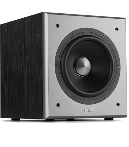 Amazon.co.jp: B&W サブウーファー(1台) マット・ブラック ASW610/MB