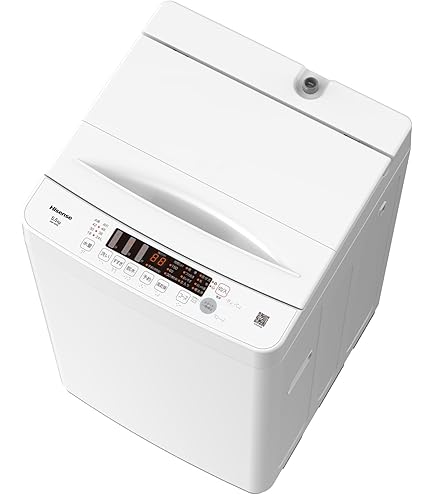 Amazon.co.jp: ハイセンス 全自動 洗濯機 5.5kg HW-T55C 本体幅50cm