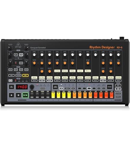 Amazon.co.jp: Behringer アナログドラムマシン USB/DIN MIDI対応 16