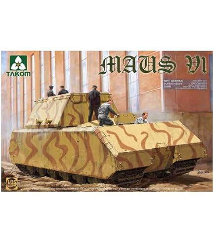 Amazon | タコム(TAKOM) 1/35 ドイツ軍 Vk.168.01(P) 超重戦車