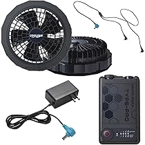Amazon.co.jp: [ミドリ安全] クールファン用 TYPE-PRO フルセット