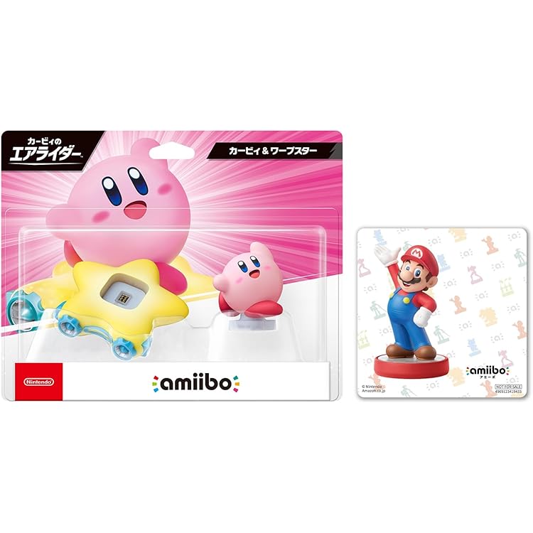 Amazon.co.jp: amiibo カービィ&ワープスター(カービィのエアライダー