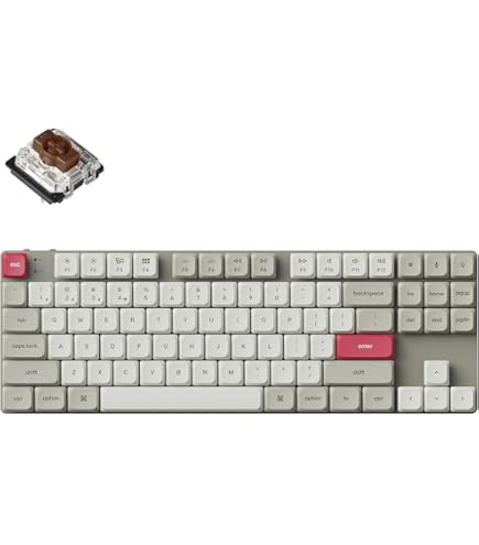 Amazon | Keychron K15 Max 75% Aliceレイアウト QMKワイヤレス