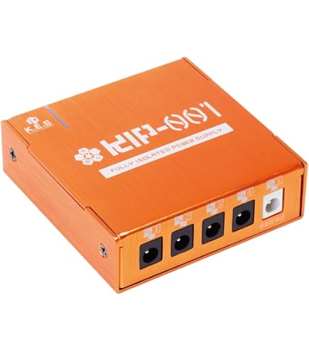 Amazon | Valeton VPS-6 完全絶縁ギターベースエフェクト電源 | 機材用