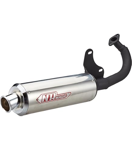 Amazon.co.jp: NRマジック マフラー X (クロス) タイプD スズキ レッツ