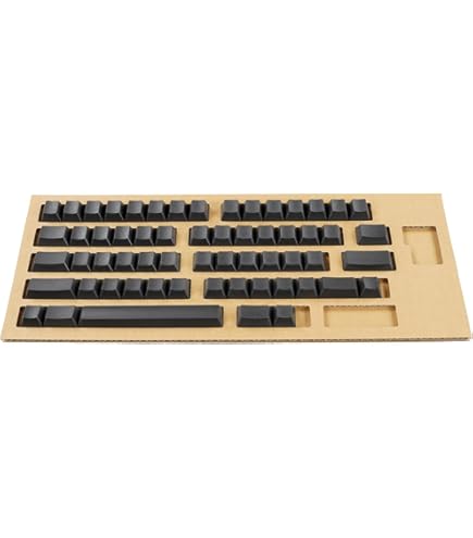 Amazon | HHKB Professional HYBRID Type-S 英語配列／墨、無刻印キー