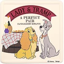 Amazon｜ディズニー 「 わんわん物語 」 レディ & トランプ 吸水