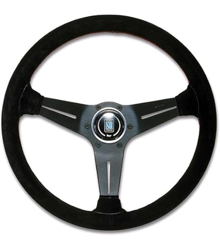 Amazon | Nardi ステアリングホイール - 競技用 - ブラックスエード