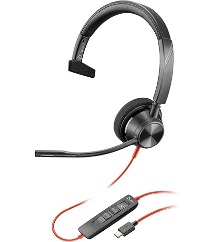 Amazon.co.jp: Poly(旧モデル) 有線ヘッドセット BlackWire 8225 USB-C