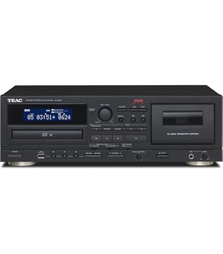 Amazon.co.jp: TEAC CD/カセットレコーダー USB接続対応 ブラック AD