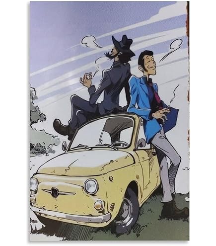 Amazon.co.jp: ルパン三世アートフレーム モダン 現代 壁の絵 壁掛け