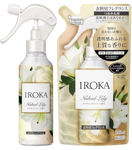 IROKA イロカ 衣料用フレグランス ボタニカルブーケの香り 6点