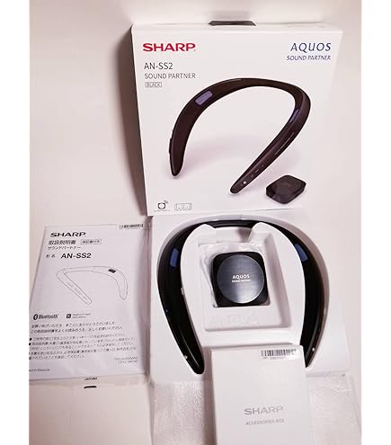 Amazon.co.jp: SHARP Bluetooth ウェアラブルネック スピーカー AQUOS
